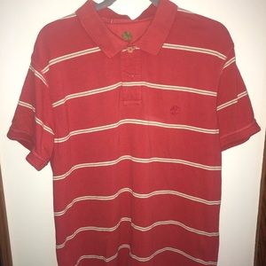 men’s salmon timberland polo